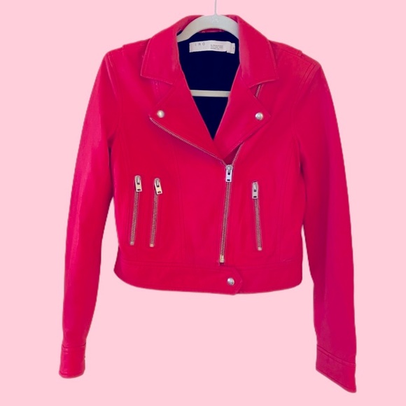 IRO | Leather Biker Jacket - Picture 1 of 14